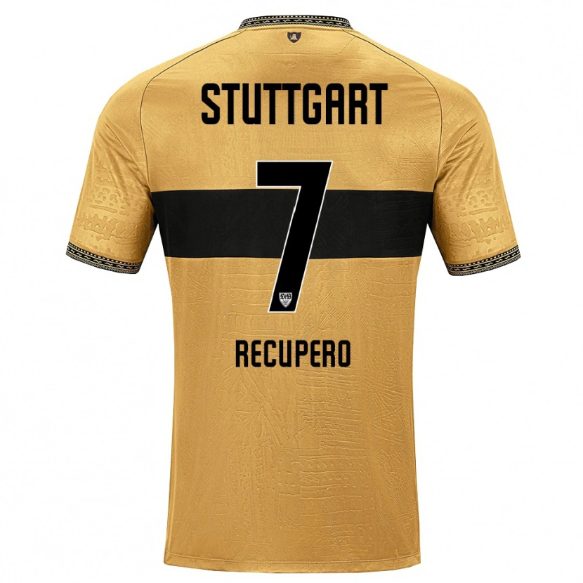 Danxen Heren William Recupero #7 Bruin Zwart Wit Uitshirt Uittenue 2026/27 T-Shirt
