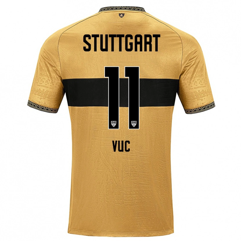 Danxen Heren Patrick Vuc #11 Bruin Zwart Wit Uitshirt Uittenue 2026/27 T-Shirt