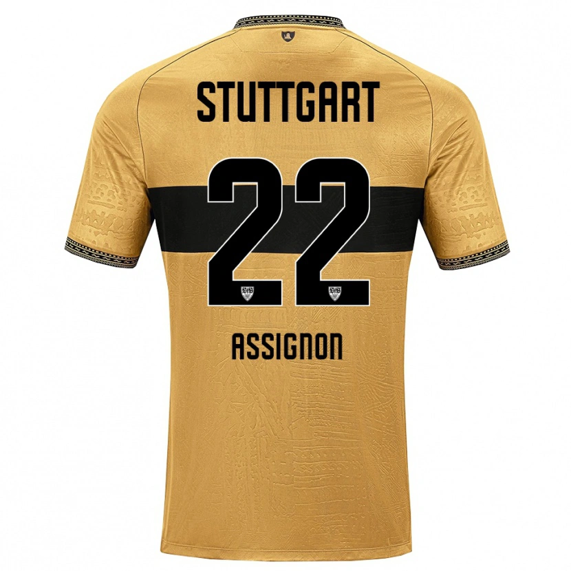 Danxen Heren Lorenz Assignon #22 Bruin Zwart Wit Uitshirt Uittenue 2026/27 T-Shirt