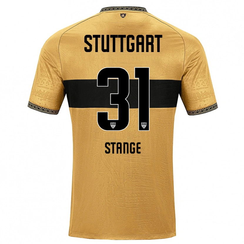 Danxen Heren Veit Stange #31 Bruin Zwart Wit Uitshirt Uittenue 2026/27 T-Shirt