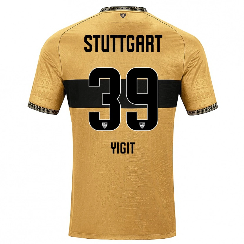 Danxen Heren Ertugrul Yigit #39 Bruin Zwart Wit Uitshirt Uittenue 2026/27 T-Shirt