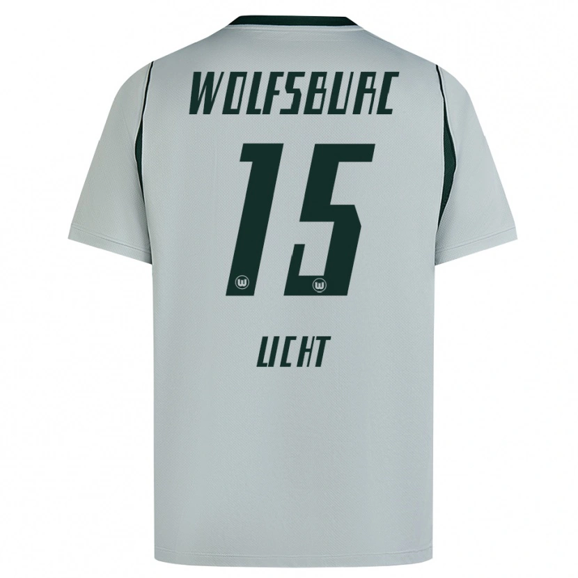 Danxen Heren Philipp Licht #15 Grijs Groen Uitshirt Uittenue 2026/27 T-Shirt