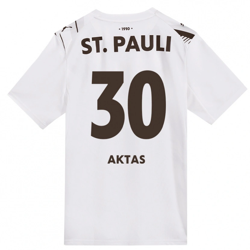 Danxen Heren Neyo Aktas #30 Cafe Wit Rood Uitshirt Uittenue 2026/27 T-Shirt