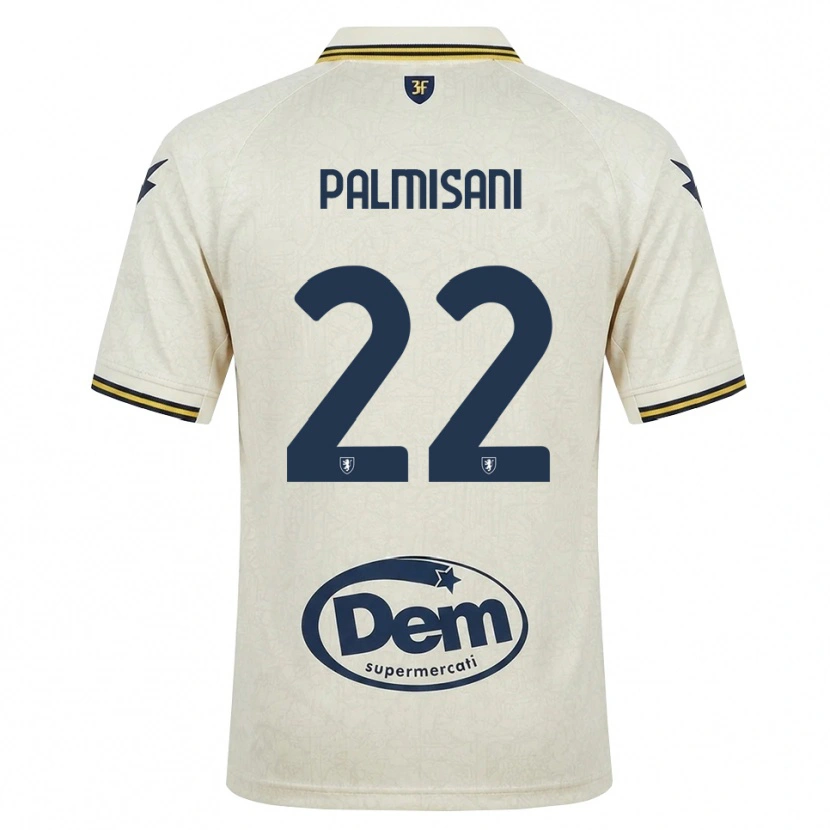 Danxen Heren Lorenzo Palmisani #22 Oldlace Geel Zwart Uitshirt Uittenue 2026/27 T-Shirt