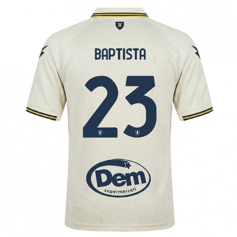 Danxen Heren Viktor Baptista #23 Oldlace Geel Zwart Uitshirt Uittenue 2026/27 T-Shirt