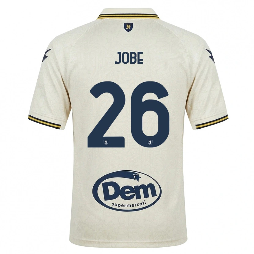 Danxen Heren Amadou Jobe #26 Oldlace Geel Zwart Uitshirt Uittenue 2026/27 T-Shirt
