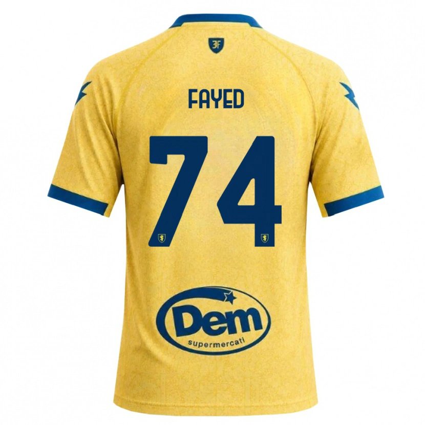 Danxen Heren Omar Fayed #74 Khaki Zwart Blauw Thuisshirt Thuistenue 2026/27 T-Shirt