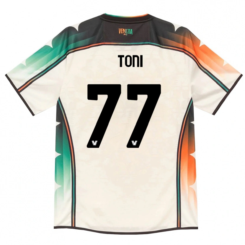 Danxen Dames Toni Fernández #77 Oldlace Oranje Groen Uitshirt Uittenue 2026/27 T-Shirt