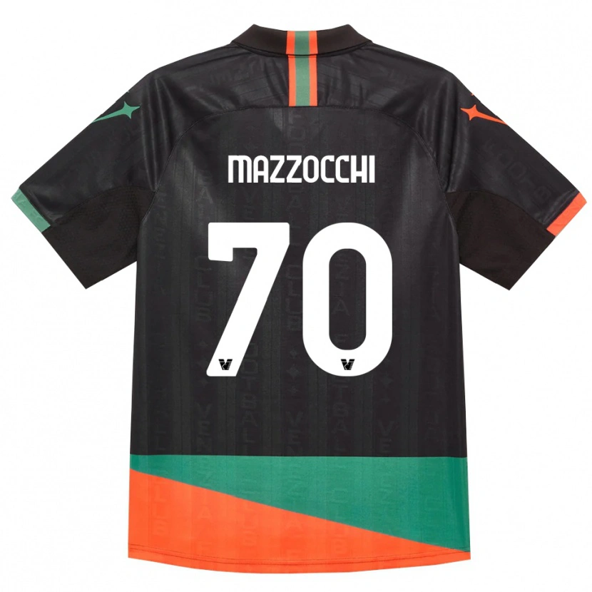 Danxen Dames Pasquale Mazzocchi #70 Zwart Oranje Groen Thuisshirt Thuistenue 2026/27 T-Shirt