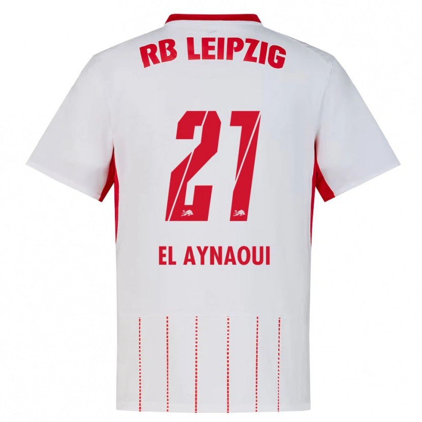 Danxen Dames Neil El Aynaoui #21 Rood Wit Geel Thuisshirt Thuistenue 2026/27 T-Shirt