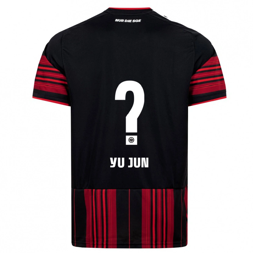 Danxen Dames Yu-Jun Seo #0 Zwart Rood Wit Thuisshirt Thuistenue 2026/27 T-Shirt