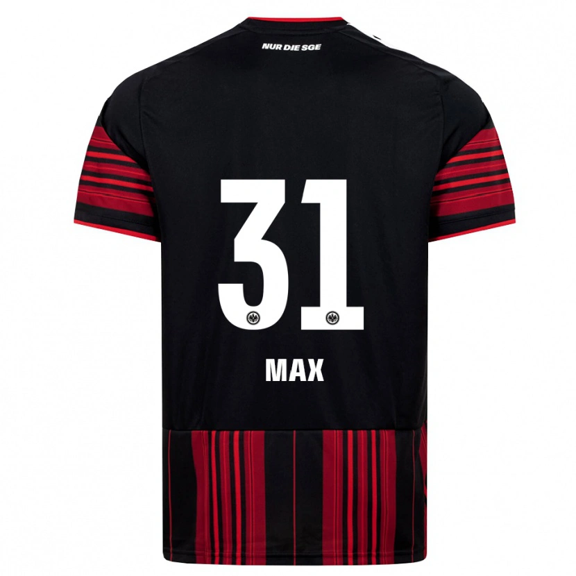 Danxen Dames Philipp Max #31 Zwart Rood Wit Thuisshirt Thuistenue 2026/27 T-Shirt