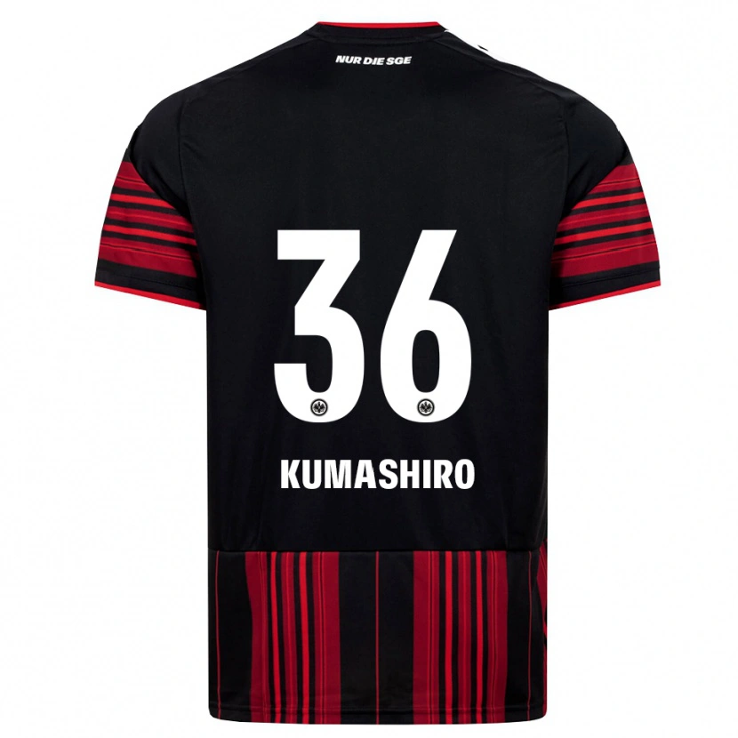 Danxen Dames Keito Kumashiro #36 Zwart Rood Wit Thuisshirt Thuistenue 2026/27 T-Shirt