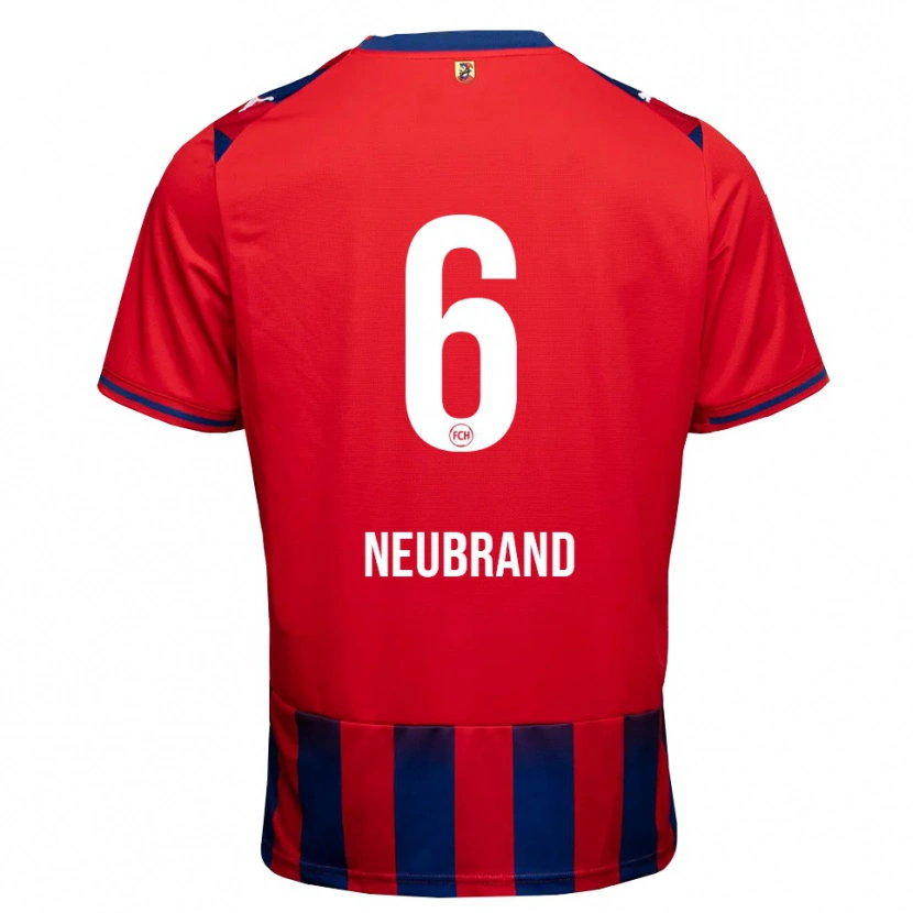 Danxen Dames Tina Neubrand #6 Koninklijk Blauw Wit Rood Thuisshirt Thuistenue 2026/27 T-Shirt