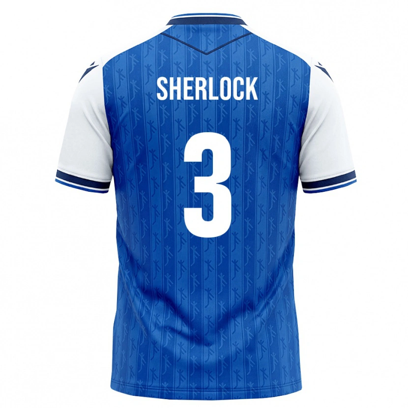 Danxen Dames Finn Sherlock #3 Koninklijk Blauw Wit Thuisshirt Thuistenue 2026/27 T-Shirt
