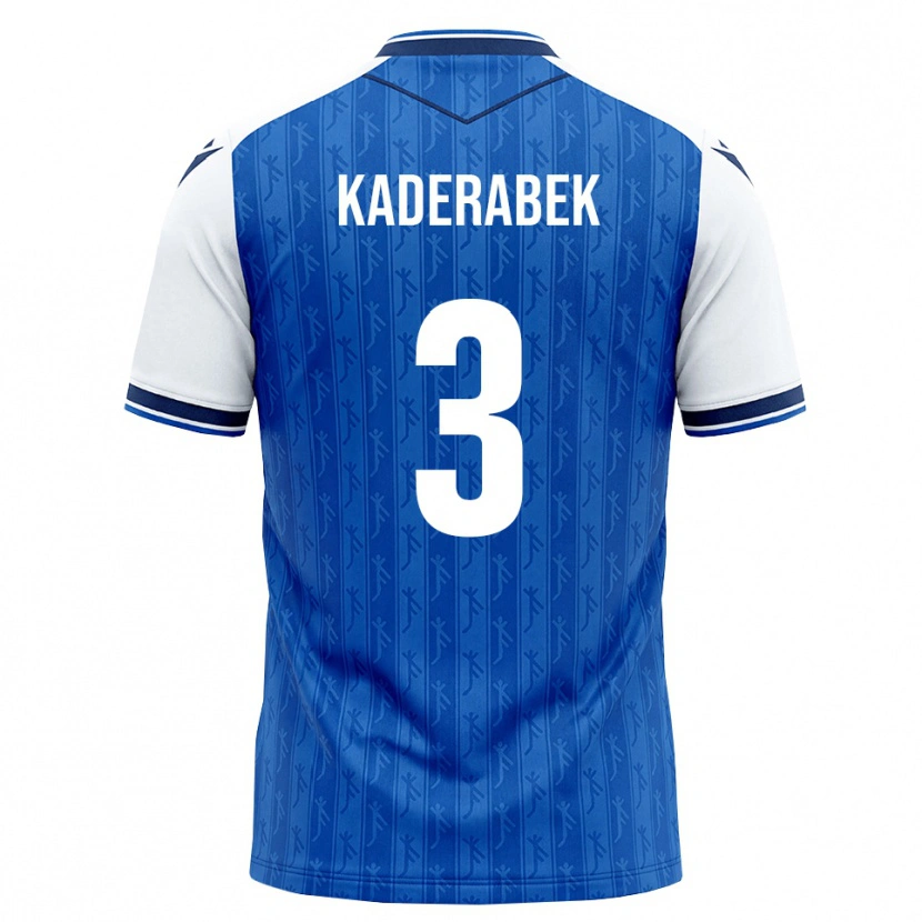 Danxen Dames Pavel Kaderabek #3 Koninklijk Blauw Wit Thuisshirt Thuistenue 2026/27 T-Shirt