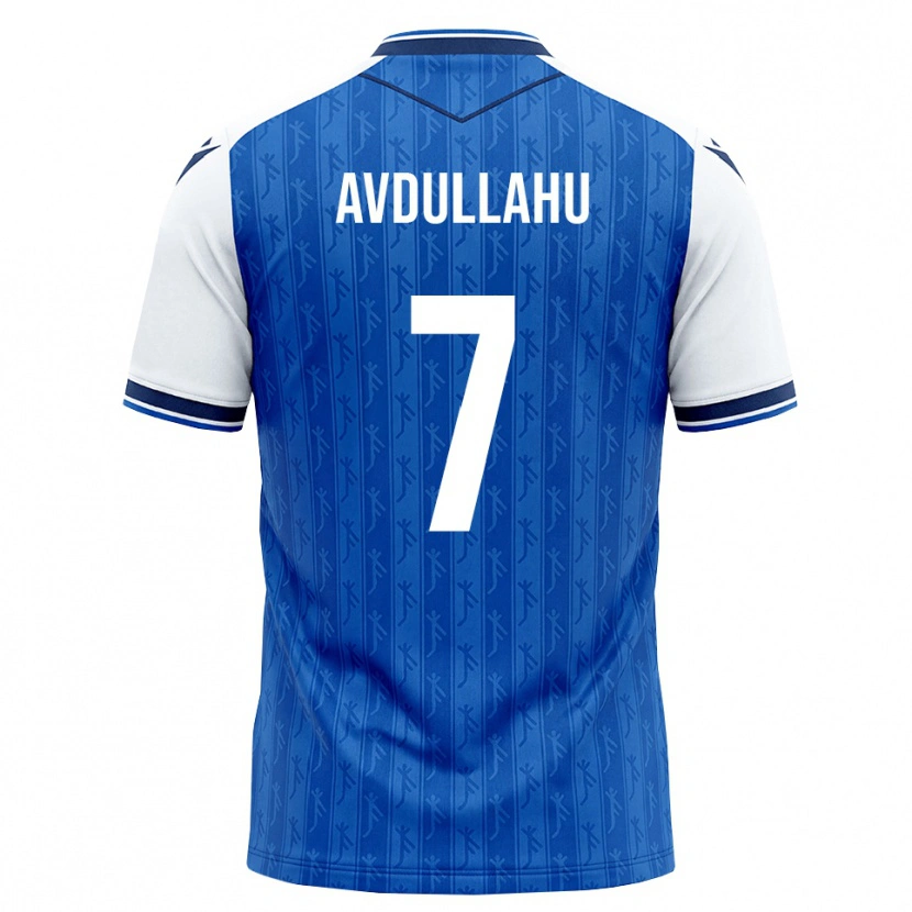 Danxen Dames Leon Avdullahu #7 Koninklijk Blauw Wit Thuisshirt Thuistenue 2026/27 T-Shirt