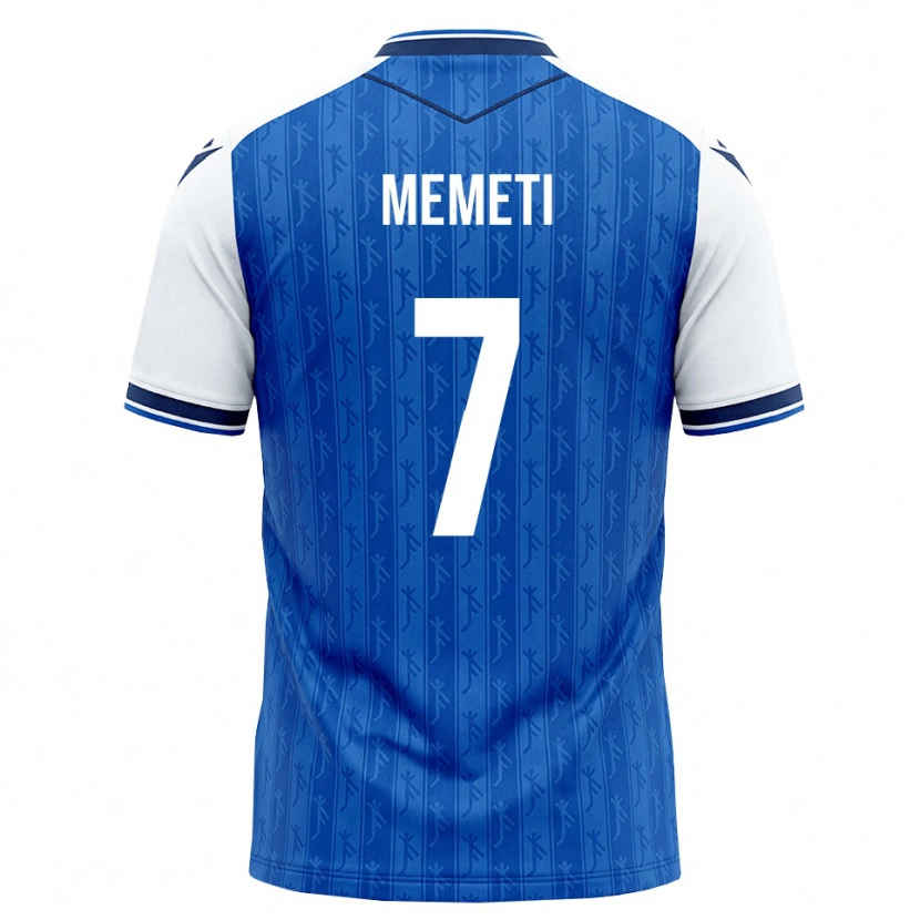 Danxen Dames Erëleta Memeti #7 Koninklijk Blauw Wit Thuisshirt Thuistenue 2026/27 T-Shirt