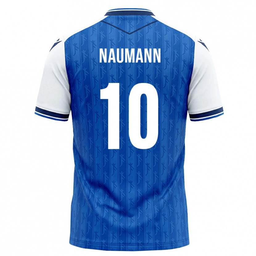 Danxen Dames Maxim Naumann #10 Koninklijk Blauw Wit Thuisshirt Thuistenue 2026/27 T-Shirt