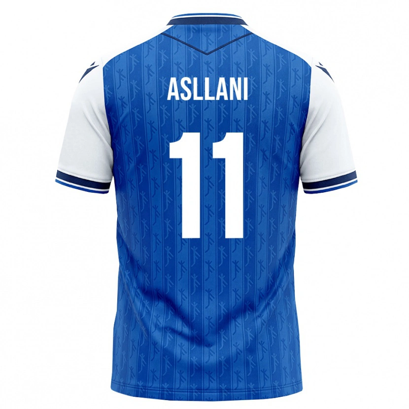 Danxen Dames Fisnik Asllani #11 Koninklijk Blauw Wit Thuisshirt Thuistenue 2026/27 T-Shirt
