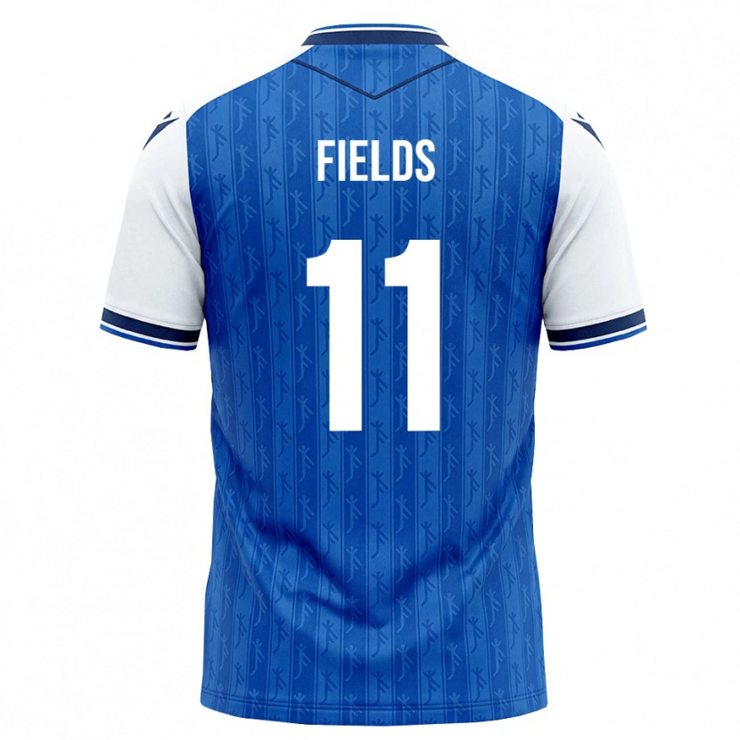 Danxen Dames Jykese Fields #11 Koninklijk Blauw Wit Thuisshirt Thuistenue 2026/27 T-Shirt