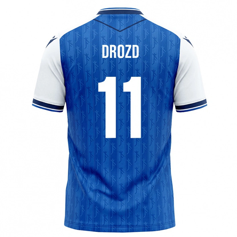 Danxen Dames Nikita Drozd #11 Koninklijk Blauw Wit Thuisshirt Thuistenue 2026/27 T-Shirt