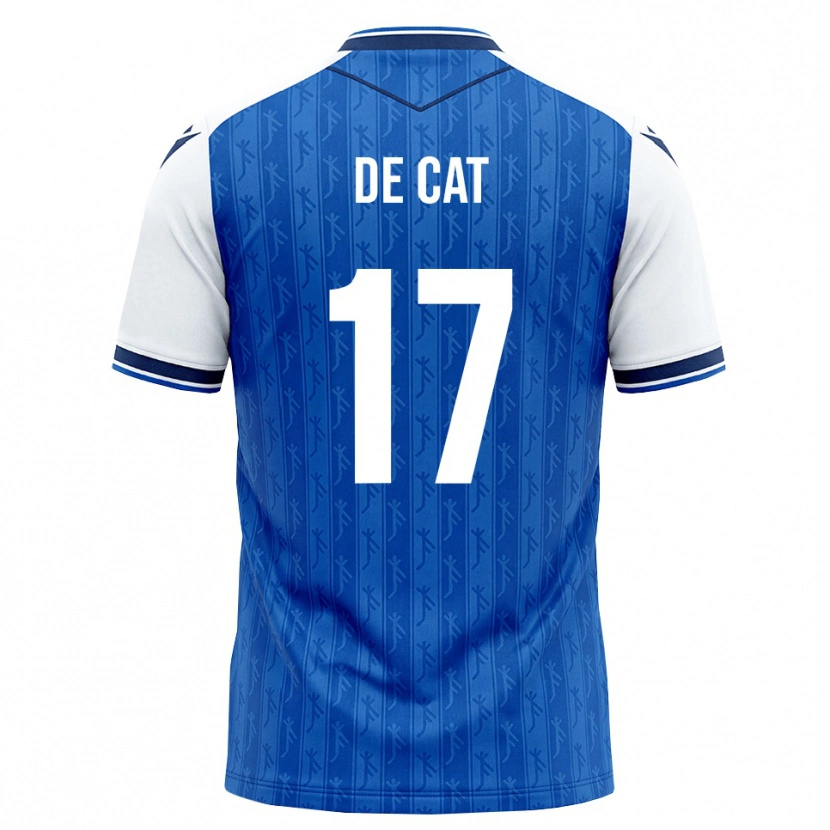 Danxen Dames Nathan De Cat #17 Koninklijk Blauw Wit Thuisshirt Thuistenue 2026/27 T-Shirt