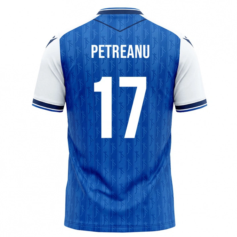 Danxen Dames Vlad Petreanu #17 Koninklijk Blauw Wit Thuisshirt Thuistenue 2026/27 T-Shirt