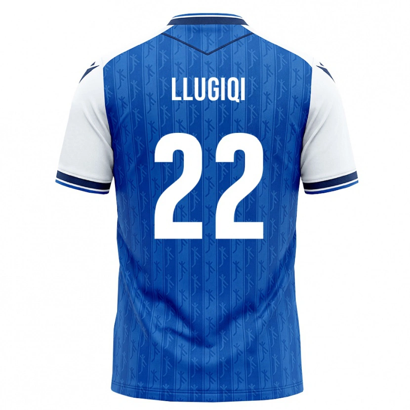 Danxen Dames Arian Llugiqi #22 Koninklijk Blauw Wit Thuisshirt Thuistenue 2026/27 T-Shirt