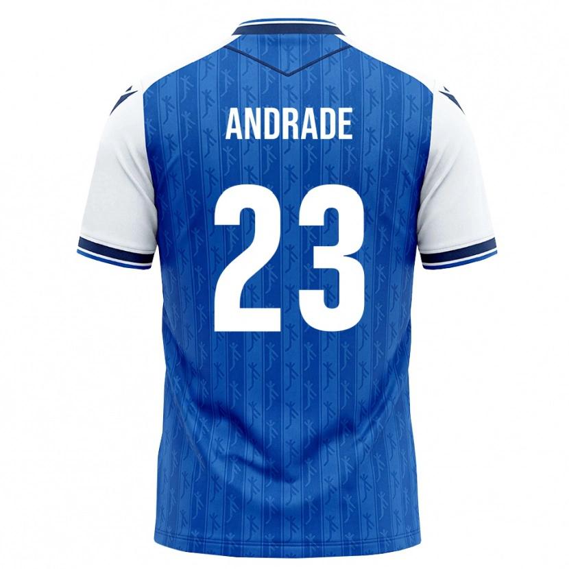Danxen Dames Nickolas Andrade #23 Koninklijk Blauw Wit Thuisshirt Thuistenue 2026/27 T-Shirt