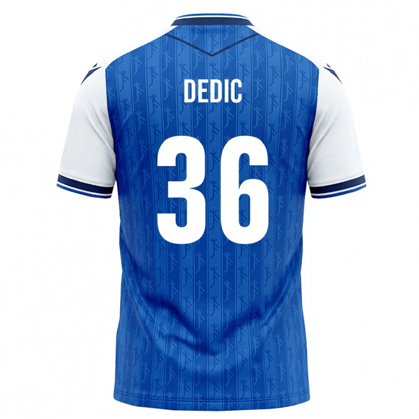 Danxen Dames Jakov Dedic #36 Koninklijk Blauw Wit Thuisshirt Thuistenue 2026/27 T-Shirt