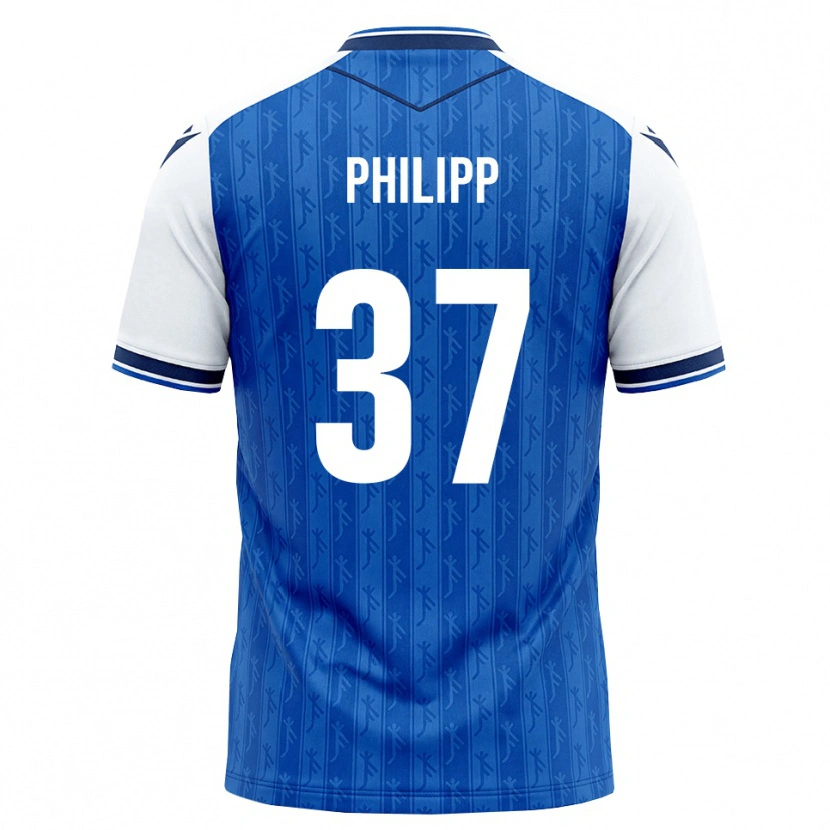 Danxen Dames Luca Philipp #37 Koninklijk Blauw Wit Thuisshirt Thuistenue 2026/27 T-Shirt