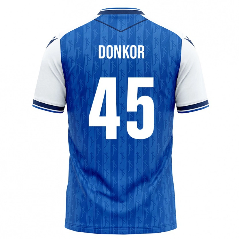 Danxen Dames Denis Donkor #45 Koninklijk Blauw Wit Thuisshirt Thuistenue 2026/27 T-Shirt