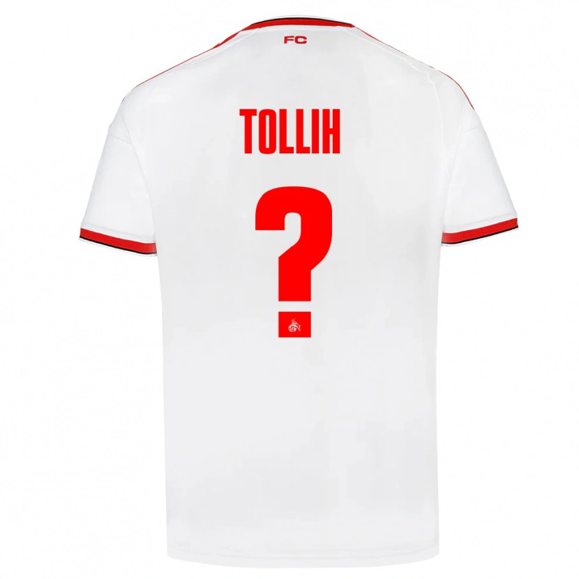 Danxen Dames Yassin Tollih #0 Wit Rood Zwart Thuisshirt Thuistenue 2026/27 T-Shirt