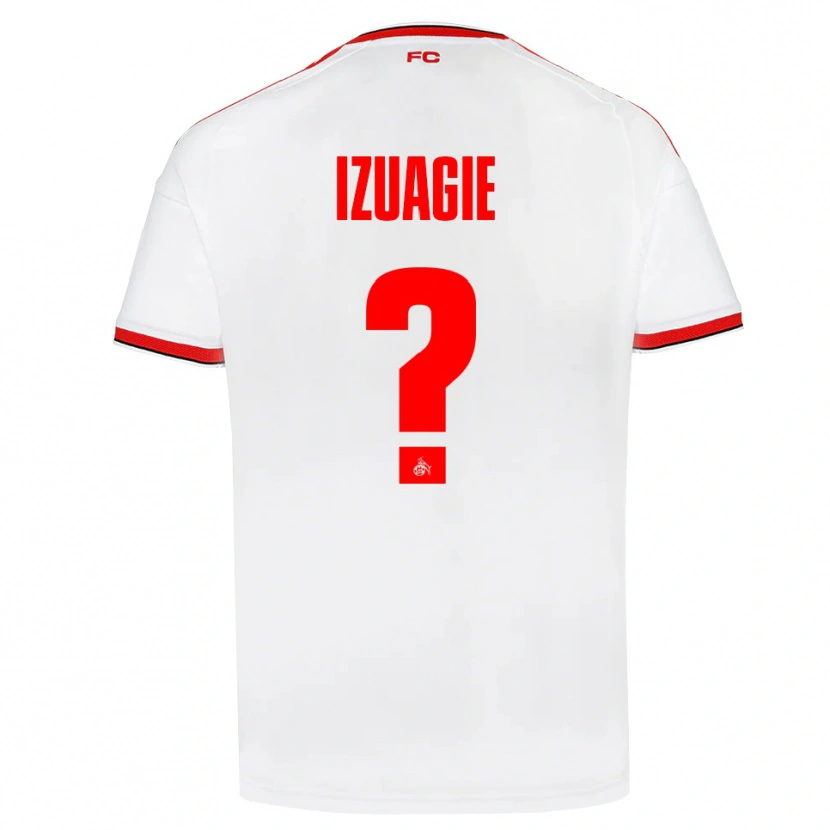 Danxen Dames Isaiah Izuagie #0 Wit Rood Zwart Thuisshirt Thuistenue 2026/27 T-Shirt