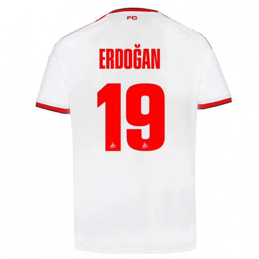 Danxen Dames Eymen Erdoğan #19 Wit Rood Zwart Thuisshirt Thuistenue 2026/27 T-Shirt