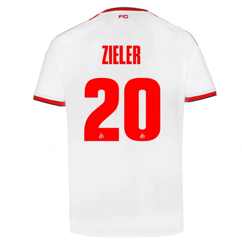 Danxen Dames Ron-Robert Zieler #20 Wit Rood Zwart Thuisshirt Thuistenue 2026/27 T-Shirt