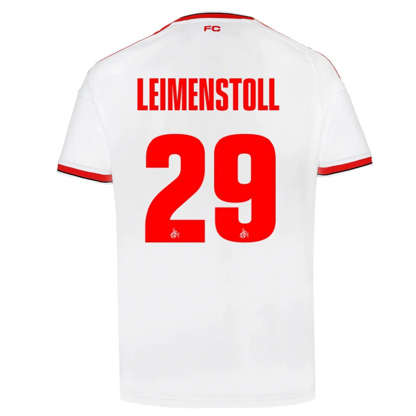 Danxen Dames Vanessa Leimen­stoll #29 Wit Rood Zwart Thuisshirt Thuistenue 2026/27 T-Shirt