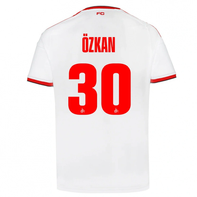Danxen Dames Mikail Özkan #30 Wit Rood Zwart Thuisshirt Thuistenue 2026/27 T-Shirt