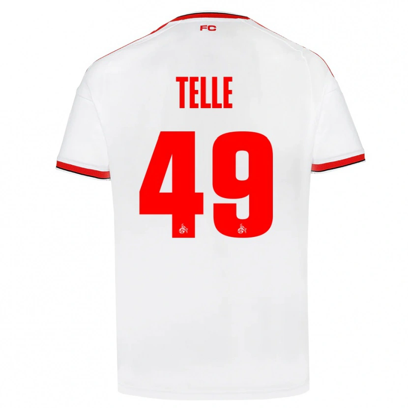Danxen Dames Neo Telle #49 Wit Rood Zwart Thuisshirt Thuistenue 2026/27 T-Shirt
