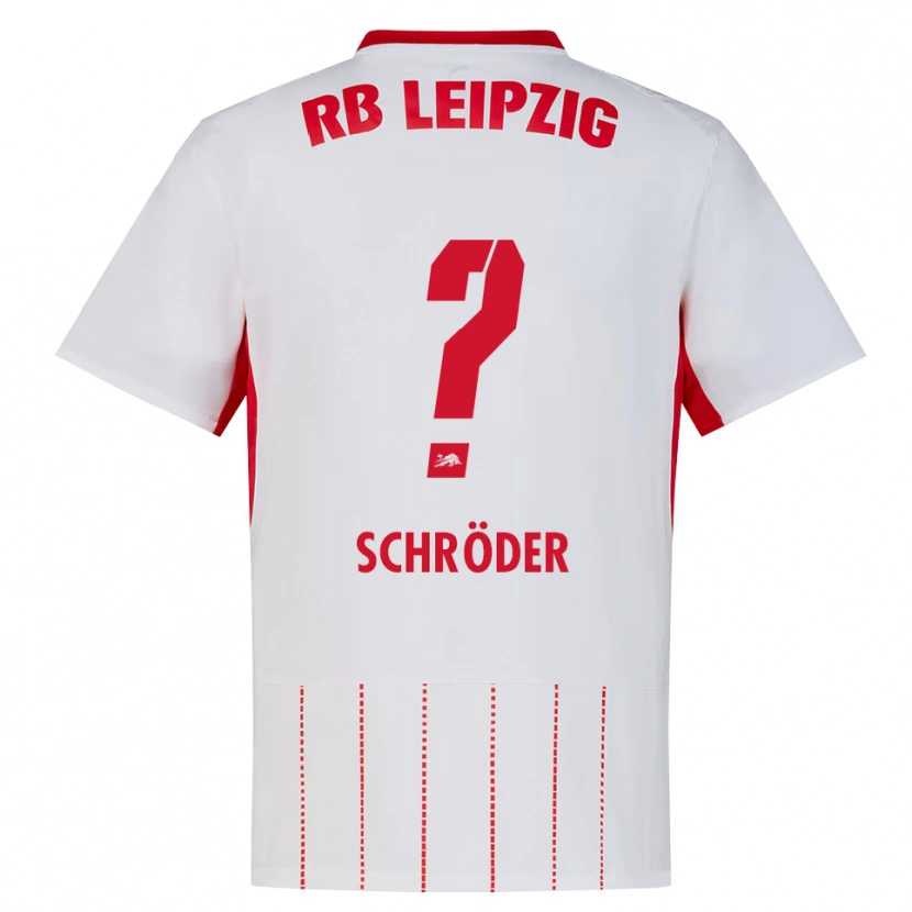 Danxen Dames Levin Schröder #0 Rood Wit Geel Thuisshirt Thuistenue 2026/27 T-Shirt