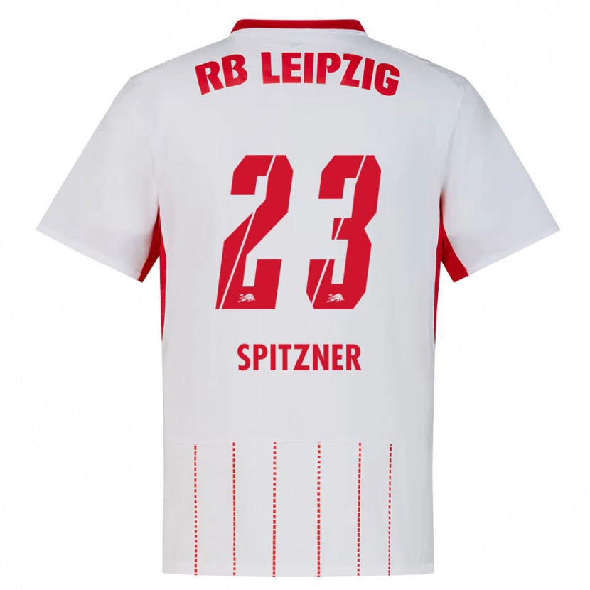 Danxen Dames Kyra Spitzner #23 Rood Wit Geel Thuisshirt Thuistenue 2026/27 T-Shirt