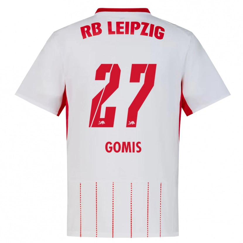 Danxen Dames Tidiam Gomis #27 Rood Wit Geel Thuisshirt Thuistenue 2026/27 T-Shirt