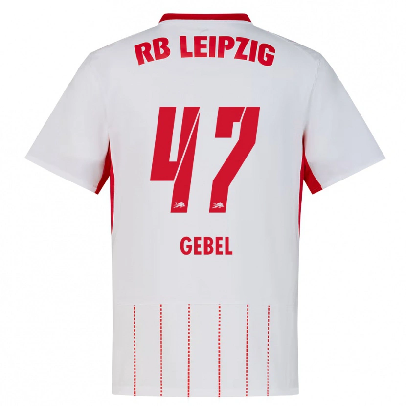 Danxen Dames Viggo Gebel #47 Rood Wit Geel Thuisshirt Thuistenue 2026/27 T-Shirt