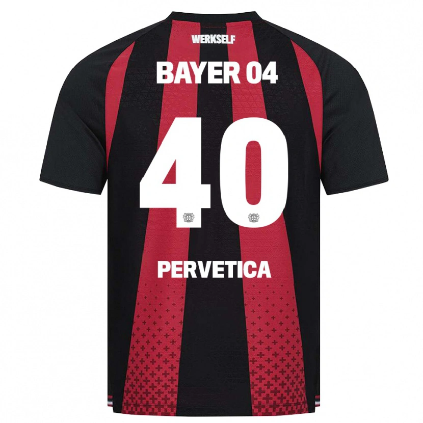 Danxen Dames Redon Pervetica #40 Zwart Wit Rood Thuisshirt Thuistenue 2026/27 T-Shirt