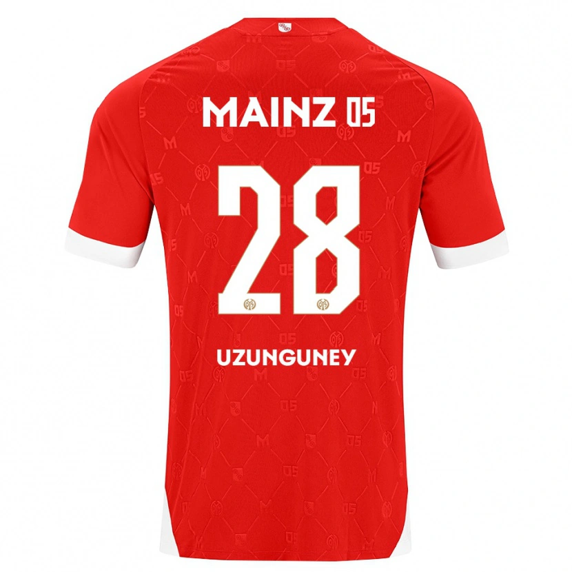 Danxen Dames Ebru Uzungüney #28 Rood Wit Thuisshirt Thuistenue 2026/27 T-Shirt