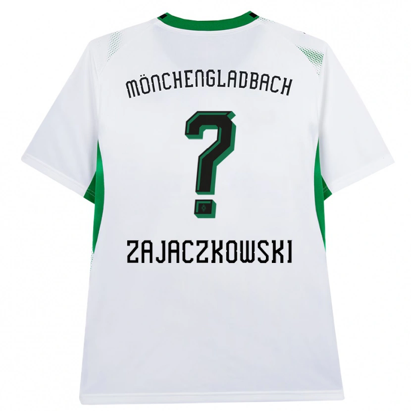 Danxen Dames Vincent Zajaczkowski #0 Wit Zwart Groen Thuisshirt Thuistenue 2026/27 T-Shirt