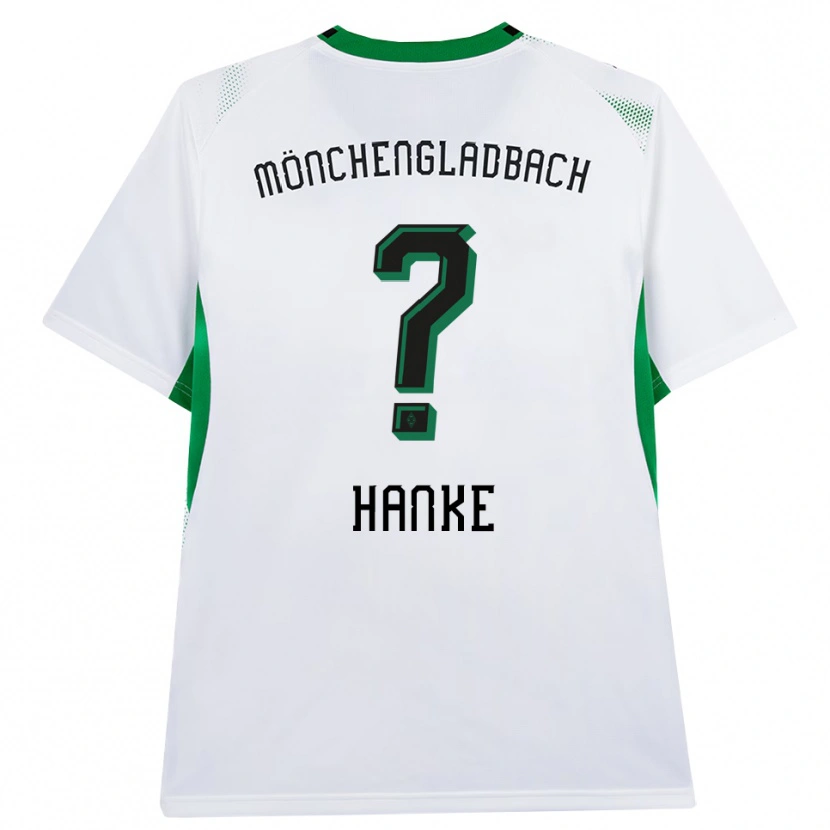 Danxen Dames Jayron-Cain Hanke #0 Wit Zwart Groen Thuisshirt Thuistenue 2026/27 T-Shirt