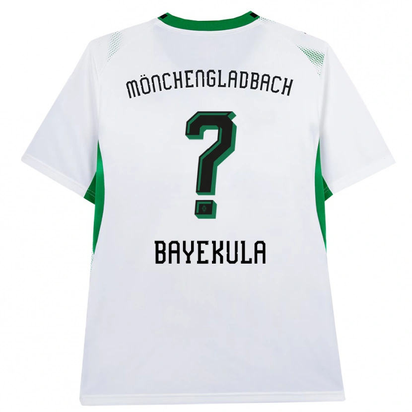 Danxen Dames Emilyo Bayekula #0 Wit Zwart Groen Thuisshirt Thuistenue 2026/27 T-Shirt