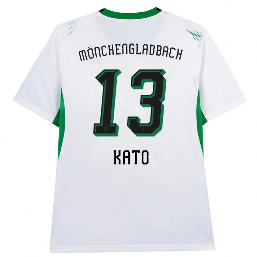 Danxen Dames Mizuho Kato #13 Wit Zwart Groen Thuisshirt Thuistenue 2026/27 T-Shirt